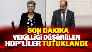 Vekilliği düşürülen HDP'li Leyla Güven ve Musa Farisoğulları tutuklandı