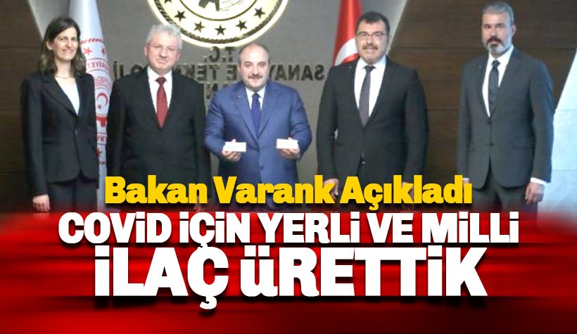 Bakan Varank: Corona için ilaç ürettik. İşte o ilaç Favicovir