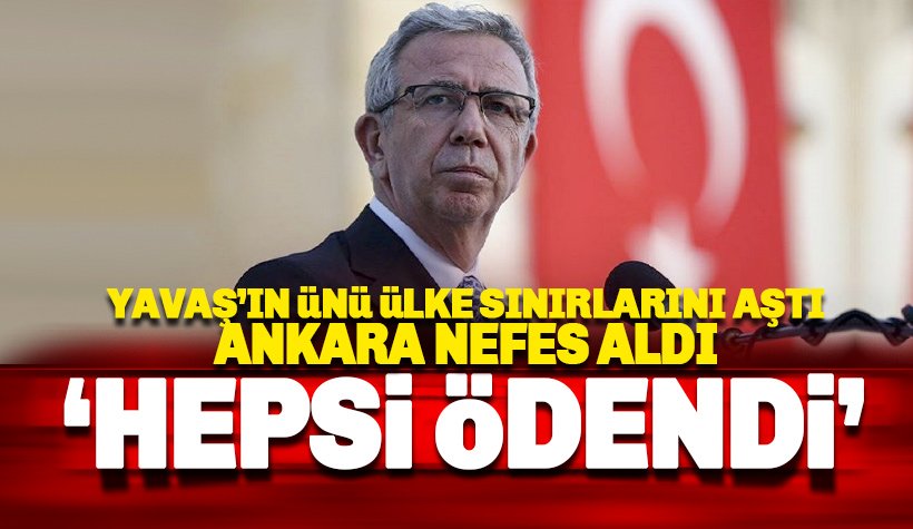 Yavaş'ın ünü ülke sınırlarını aştı: Hepsi ödendi