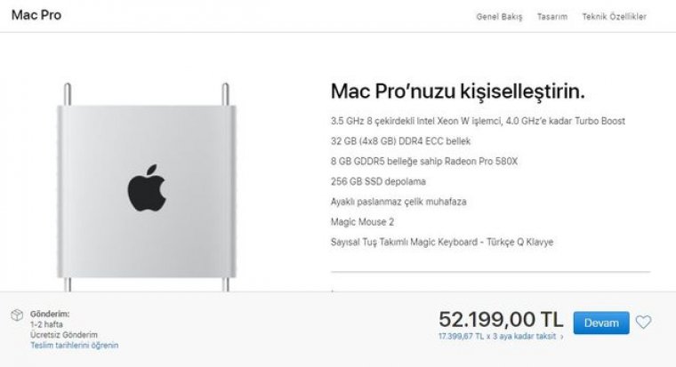 Apple Türkiye, tüm ürünlerine zam yaptı: İşte yeni zamlı fiyatlar