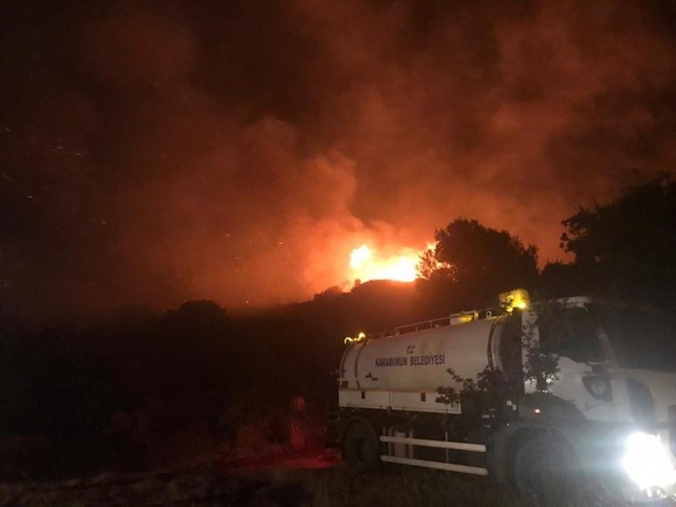 İzmir'de yangın: Çekin artık pis ellerinizi doğadan