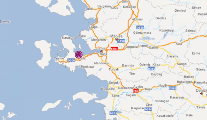 Son dakika: İzmir'de 4.1 büyüklüğünde deprem