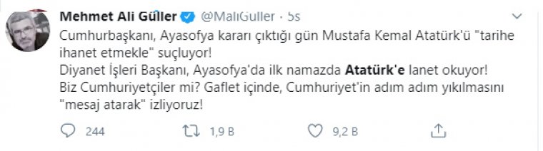 Diyanet İşleri Başkanı Erbaş'a tepki yağıyor: Şerefsiz, namussuz