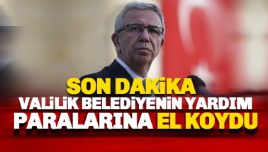 Ankara Valiliği, Belediyenin bağış paralarına el koydu