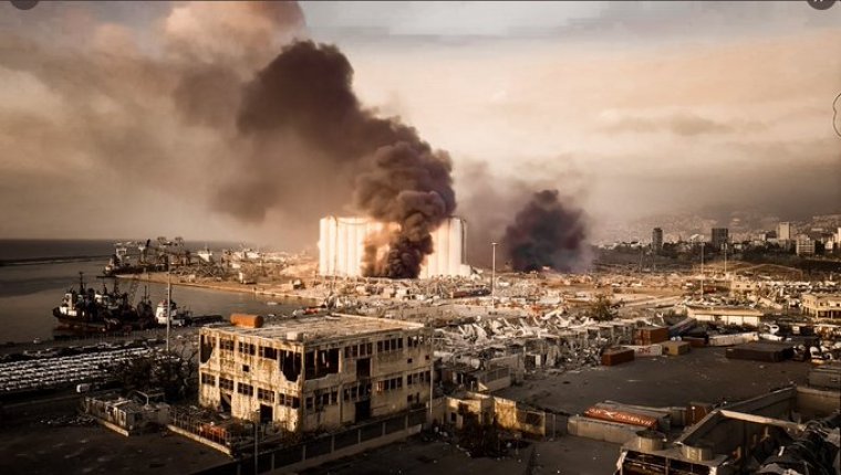 Beyrut'ta kıyamet gibi patlama: Ez 30 kişi öldü, 2,500 yaralı var