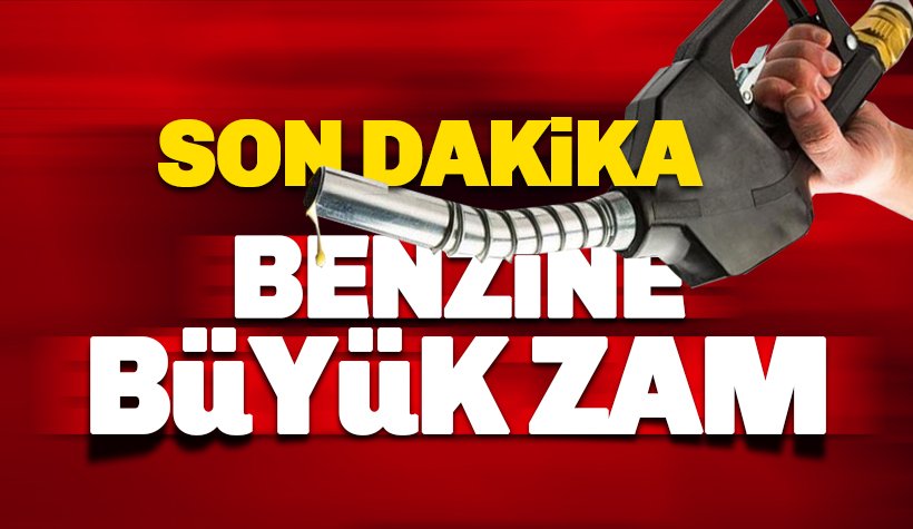 Benzine büyük zam:Bu gece yarısı pompaya yansıyacak