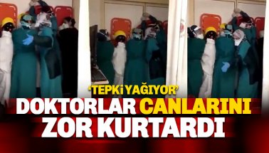 Ankara'da sağlık çalışanları canını zor kurtarmıştı: Tepki yağdı