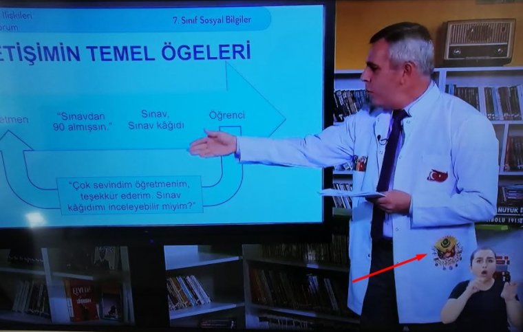 EBA'da Osmanlı Tuğralı öğretmen