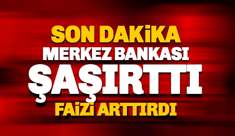 Merkez Bankası faiz kararını açıkladı: 2 sene sonra bir ilk