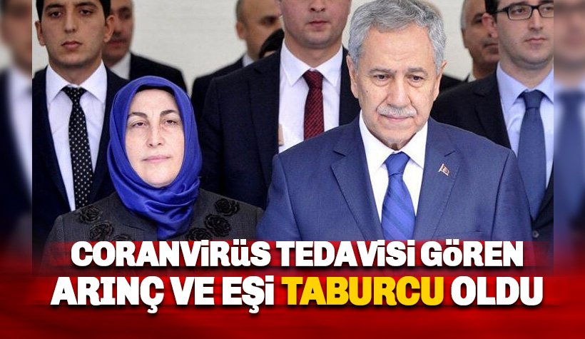 Corona tedavisi gören Bülent Arınç ve eşi taburcu oldu