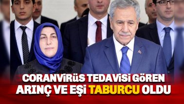 Corona tedavisi gören Bülent Arınç ve eşi taburcu oldu