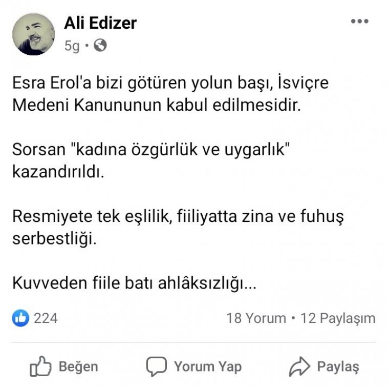 GATA Başhekim Yardımcısı Ali Edizer: İkinci Eşi alın