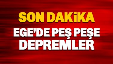 Ege Denizi'nde 5 şiddetinde deprem