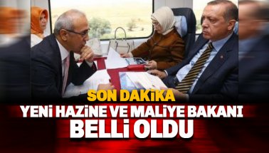 Yeni Hazine ve Maliye Bakanı Lütfi Elvan oldu