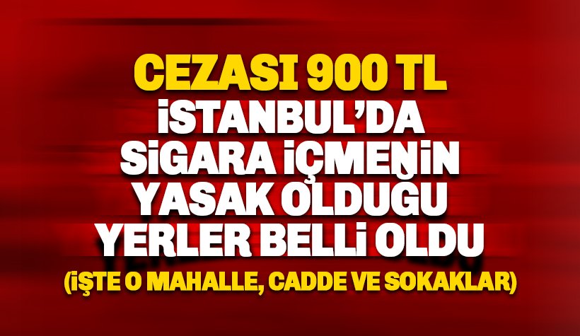 İşte İstanbul'da sigara içmenin yasak olduğu yerler