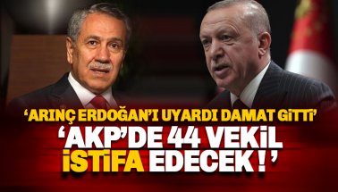 Berat Albayrak'ın istifasında 'AKP'li 44 vekilin istifası' iddiası