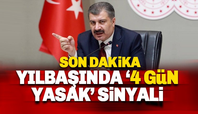 Yılbaşında 4 gün yasak sinyali