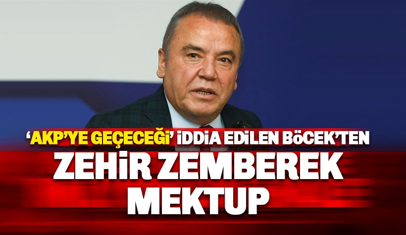 Muhittin Bocek'ten 'AKP'ye geçecek' iddialarına yanıt gibi açıklama