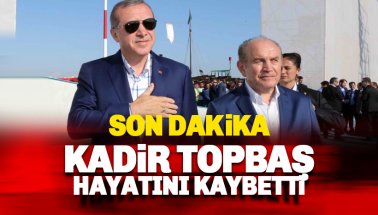 İBB eski başkanı Kadir Topbaş hayatını kaybetti