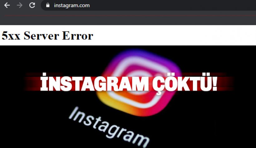 İnstagram çöktü!