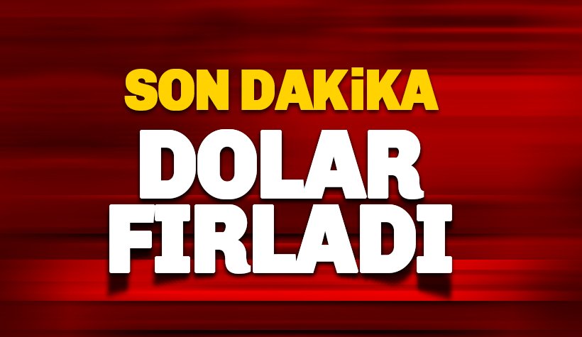 Dolar fırladı: Dolar 8,35'i geçti