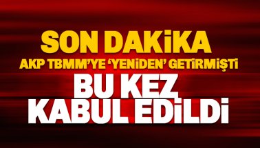 AKP'nin Arşiv Araştırması Kanunu TBMM'de kabul edildi