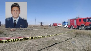Konya'da askeri uçak düştü: Pilot Yüzbaşı şehit oldu