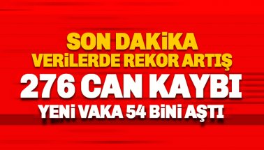Türkiye'de corona verilerinde rekor artış