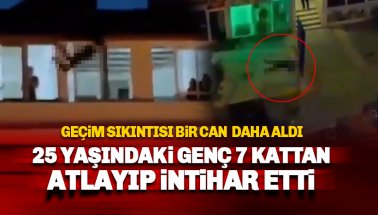 Ekonomik sorunlar ve geçim sıkıntısı çeken genç hayatına son verdi!