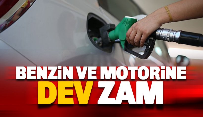 Son dakika: Benzin ve motorine dev zam!