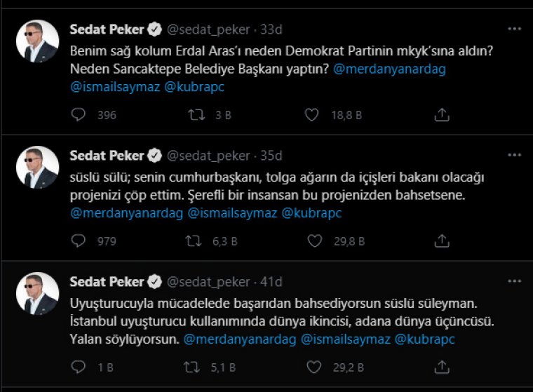 Sedat Peker'in 8. videosunun tarihi belli oldu