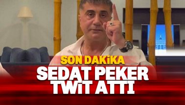 Son dakika: Sedat Peker az önce twit attı: Kıymetli dostlarım..