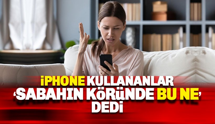 iPhone Kullananlara 'Test Alert' şoku