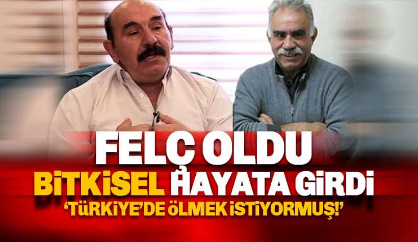 Öcalan felç oldu, bitkisel hayata girdi