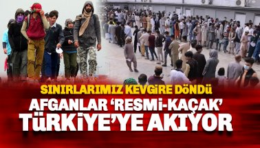 Afganlar Türkiye'ye akıyor: Milyonlar kuyrukta