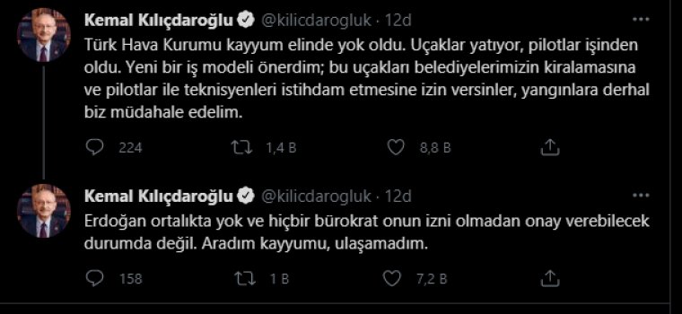 Kılıçdaroğlu: Erdoğan ortada yok, kayyuma ulaşılamıyor