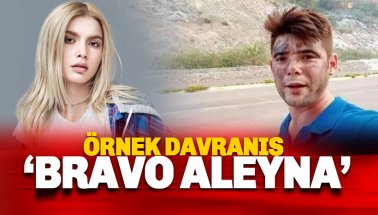 Aleyna Tilki'den Şahin Akdemir için anlamlı hareket