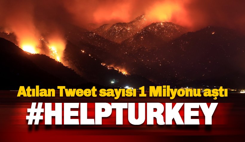 HelpTurkey etiketiyle milyonlarca tweet atıldı