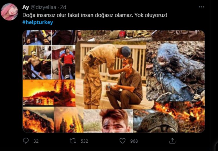 HelpTurkey etiketiyle milyonlarca tweet atıldı