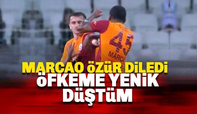 Marcao'dan açıklama: Öfkeme yenik düştüm. Özür Dilerim