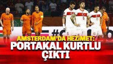 Büyük hezimet: Türkiye, Hollanda'ya 6-1 kaybetti!
