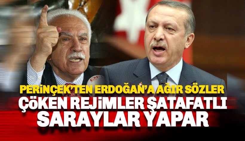 Perinçek'ten Erdoğan'a çok ağır sözler: Bu din istismarıdır, kaybediyorlar