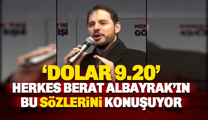 Albayrak'ın dolar sözleri sosyal medyada gündem oldu