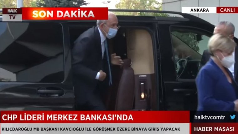 Kılıçdaroğlu Merkez Bankası'nda