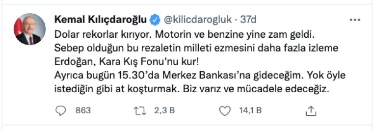 Kılıçdaroğlu Merkez Bankası'nda