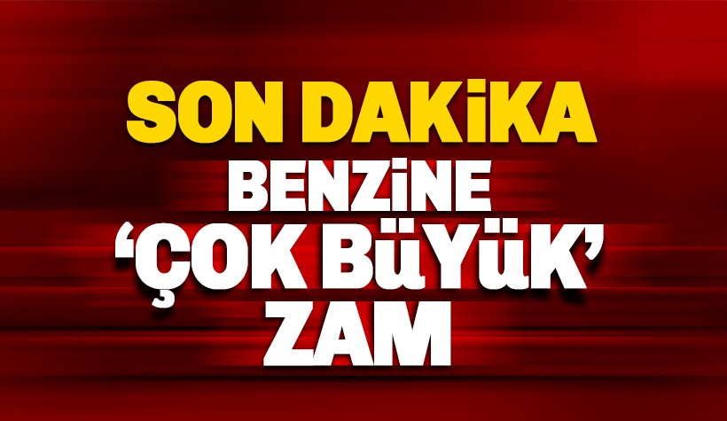 Benzine rekor zam: Tam 44 Kuruş