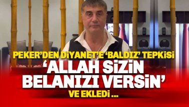 Sedat Peker'den Diyanet'e 'baldız' tepkisi: Allah Belanızı versin
