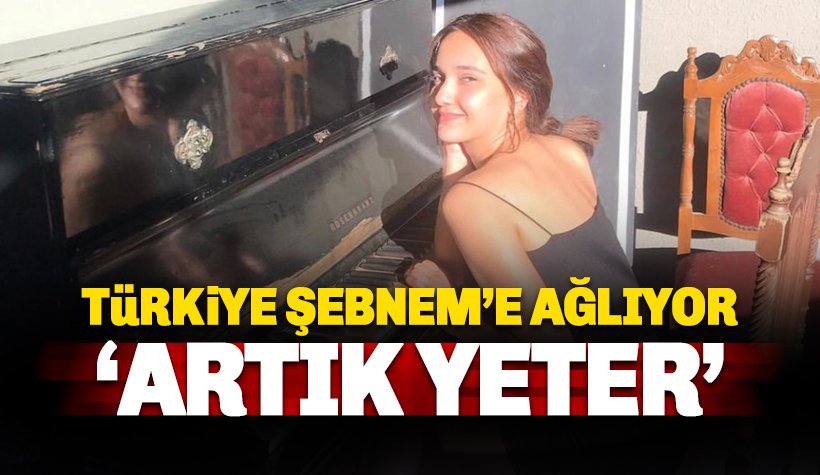 Türkiye Şebnem Şirin'e ağlıyor Bu Erkek Egemen Sistem Değişmeli