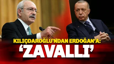Kılıçdaroğlu'ndan Erdoğan'a: ZAVALLI
