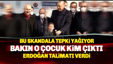 Erdoğan'ın 'çocuk şovuna' tepki yağıyor: Bakın o çocuk kim çıktı